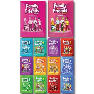 Family and Friend - 7 level ( màu )