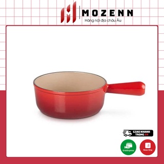 Quánh gang không nắp Lecreuset Schwenkkasserolle Kirsche màu đỏ đủ size [nhập Đức chính hãng]