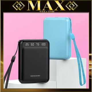 Sạc Dự Phòng Mini Cầm Tay Sendem P300 Chính Hãng dung lượng 10000mah, thiết kế nhỏ gọn tiện dụng nhiều màu/Max