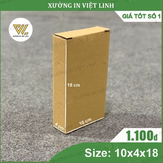 [Giá gốc tận xưởng] COMBO 100 Hộp 18x10x4 - Hộp Carton Đóng Hàng