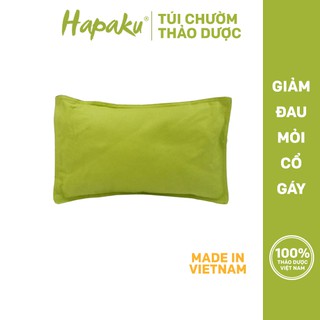 Gối Thảo Mộc Chườm Nóng Chườm Lạnh Kê Cô Gáy HAPAKU Giảm Đau Mỏi Cổ Đau Nhức Gáy Thư Giãn