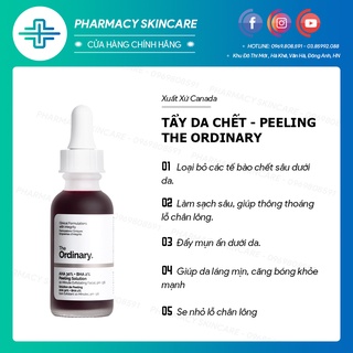 Tẩy da chết hoá học, thanh tẩy da AHA 30%+BHA 2% Peeling
