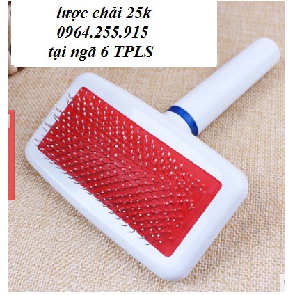 lược trắng (đánh bông)