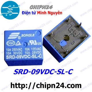 [2 CON] RELAY 5 CHÂN 9V-10A SRD-09VDC-SL-C (5P9V10A)