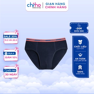 Quần Lót Tam Giác Bé Trai CHIHO Chất Cotton Thoáng Mát, Thân Thiện Cho Bé Từ 2 - 11 Tuổi BBF-01