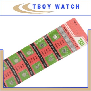 10 vỉ 100 viên pin đồng hồ đeo tay phổ thông giá rẻ AG4 LR626 , pin dung tích 3.77V, 177