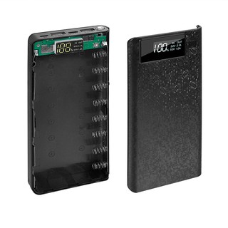 Box pin sạc dự phòng 8 cell không pin - 2E1