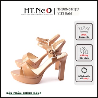 Sandal nữ tăng chiều cao HT.NEO Thiết kế da mềm, êm chân chân, tăng chiều cao lên đến 11 cm SDN126