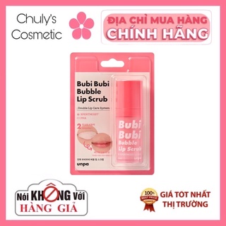 Tẩy da chết môi sủi bọt BUBI BUBI BUBBLE LIPS CRUB