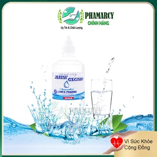 [RẺ VÔ ĐỊCH] Nước muối sinh lý natri clorid 0.9% chính hãng Lamfa dung tích 500ml