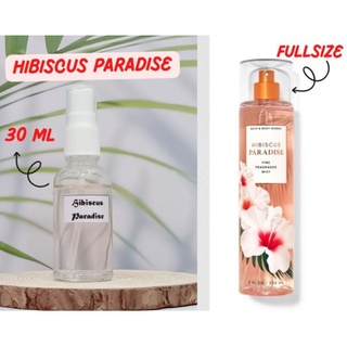 (30ML)XỊT THƠM HIBISCUS PARADISE BATH AND BODYWORKS