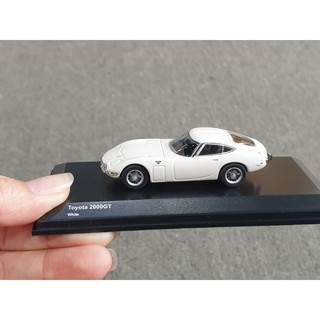 Xe Mô Hình Toyota 2000 GT 1:64 Kyosho ( Trắng )