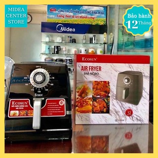 [Chính hãng] Nồi chiên không dầu 8 lít Ecosun BM-NC80, lỗi 1 đổi 1, bảo hành 12 tháng toàn quốc