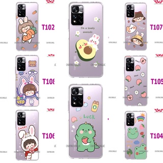 Ốp lưng Xiaomi Redmi NOTE 11 PRO (Hàng VN) trong suốt in hình cực đẹp T10