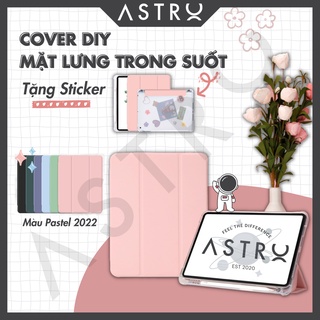 [BEST SELLER] Cover bao da DIY màu Pastel có khay bút, nhám mờ chống ố, chống bẩn dành cho iPad Pro 11 Air 4 5 Gen 7 8 9