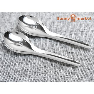 Bộ 10 muỗng inox hoa sen cao cấp