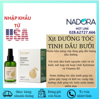 Xịt Dưỡng Tóc Tinh Dầu Bưởi The Cocoon Pomelo Hair Tonic (140ml)