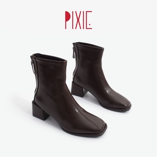 Boot Cao Gót 3cm Mũi Vuông Pixie S833