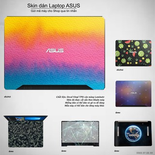 Skin dán Laptop Asus in hình Hoa văn sticker nhiều mẫu 40 (inbox mã máy cho Shop)
