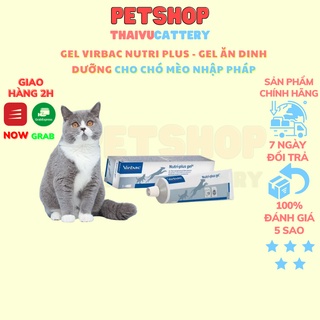 gel dinh dưỡng chó mèo virbac nutri plus