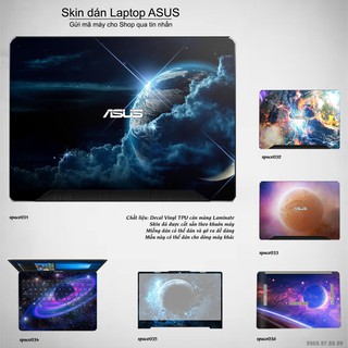 Skin dán Laptop Asus in hình không gian nhiều mẫu 6 (inbox mã máy cho Shop)