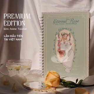 Sổ Phác Thảo Kèm Anime Tutorial Phiên Bản Premium Edition - Sổ Vẽ - Sketchbook - Ong Mặt Bự