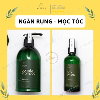 [GIẢM RỤNG- MỌC TÓC] Bộ Dầu Gội Bưởi vs Tinh Dầu Bưởi ViJully Ngăn Ngừa Rụng -Hỗ Trợ Mọc Tóc - Làm Dài Tóc