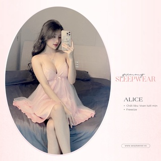 Sexy Forever Váy Ngủ Hai Dây Form Xòe Alice