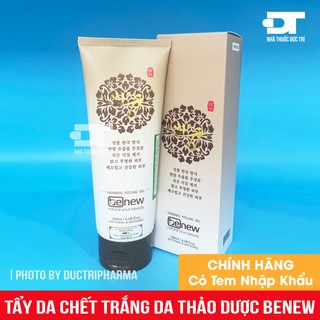 Kem Tẩy Da Chết Trắng Da Thảo Dược Benew Hanbang Pelling Gel Cao Cấp Hàn Quốc- 180ml