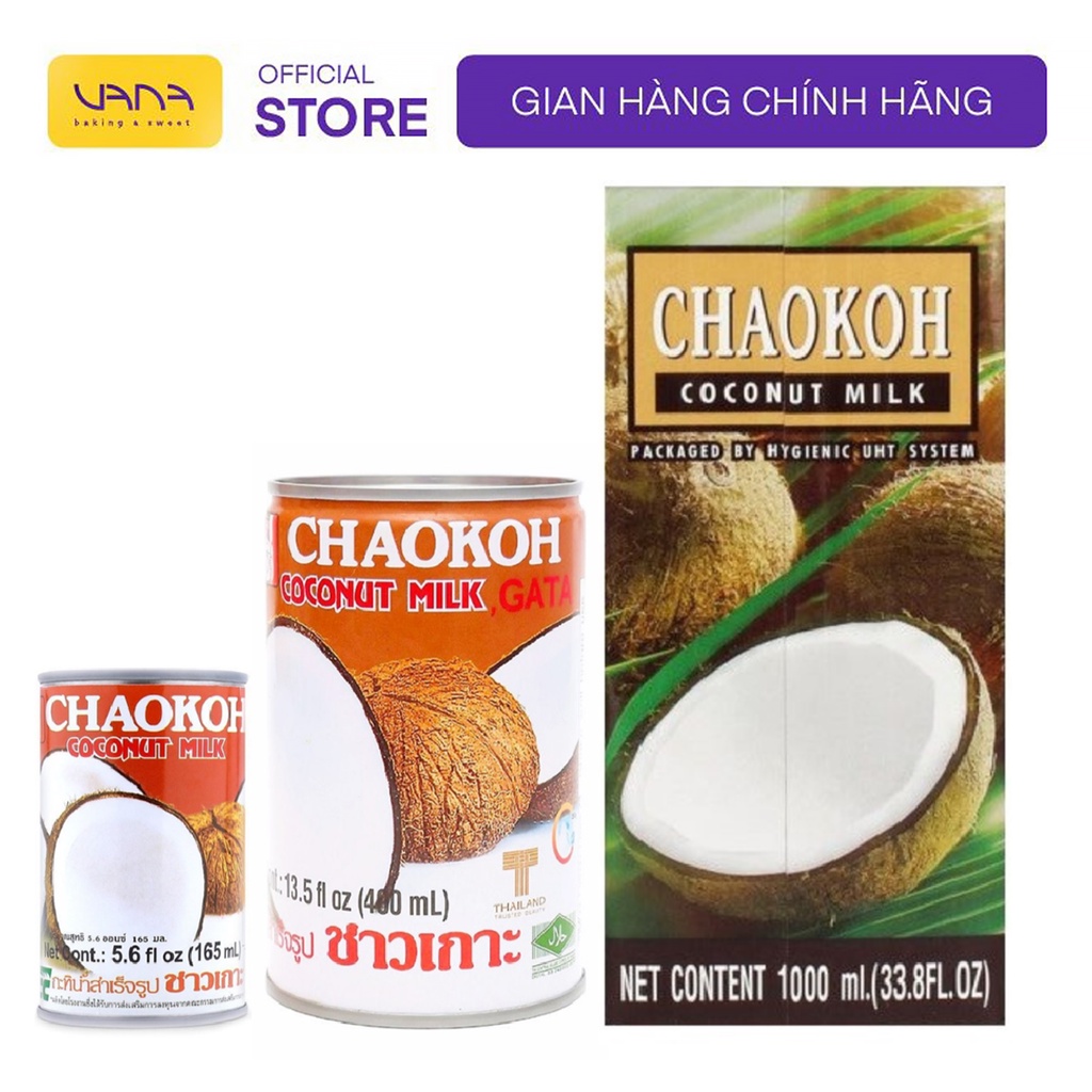 NƯỚC CỐT DỪA CHAOKOH THÁI LAN