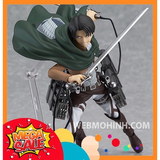 GIÁ HỦY DIỆT Mô Hình Levi - Attack on Titan Figma 213 Full Box