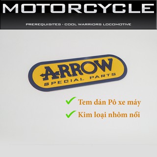 Tem dán pô xe, dán cản pô xe - Nhôm nổi JH110