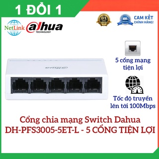 Bộ chia mạng Switch 5 cổng 10/100 Dahua DSS TotoLink- S505G, S808G Gigabit tốc độ 1000M-Chính hãng BH24T