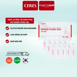 Angel's Liquid Gel Hộp 15 Ống Vệ Sinh Phụ Nữ Glutathione + Niacinamide Inner Pure Gel (2ml x 15)