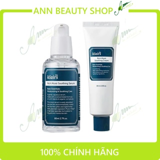 Kem Dưỡng/Tinh Chất Câp Ẩm Chuyên Sâu Klairs Rich Moist Soothing