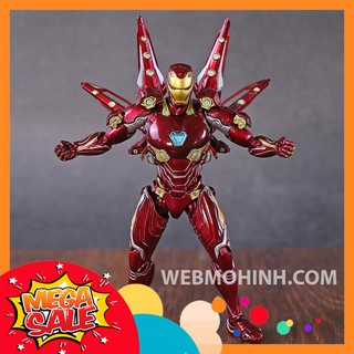 GIÁ HỦY DIỆT Mô Hình Người Sắt Iron Man Mark 50 MK50 Nano Weapon Set 2 SHF - S.H. Figuarts Full Box