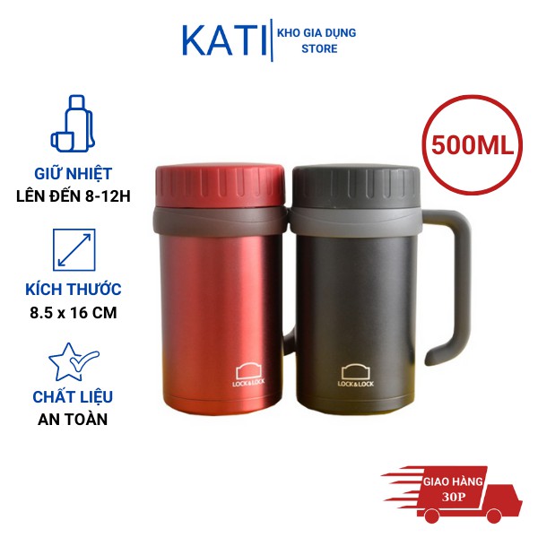 Ca giữ nhiệt Basic Table Mug LOCK&LOCK LHC9002 500ml