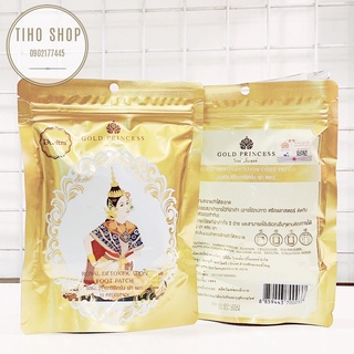 {Chính Hãng Có Tem} Gói 10 Miếng Dán Thải Độc Chân Gold Princess Royal Thái Lan Giúp Giảm Hôi Chân, Đau Chân, Ngủ Ngon