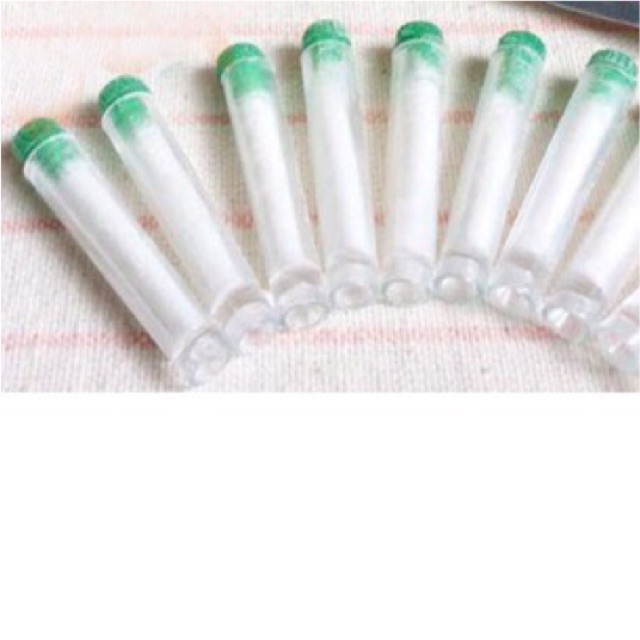 Set 2 vỉ Bột vani ống 10 ống
