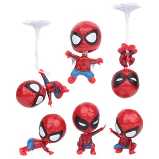 Set 6 Mô Hình Cosbaby Người Nhện Spider Man