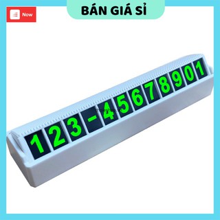 Phụ kiện ô tô   GIÁ VỐN]  Thanh dán số điện thoại trên ô tô có phản quang 9512