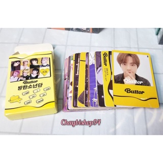 Hộp 54 lomo card BTS Butter