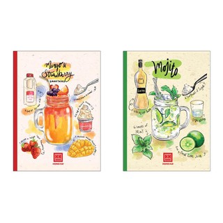 Combo 10 quyển vở kẻ ngang 80 trang Cocktail Hồng Hà (1427)