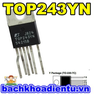 IC nguồn TOP243YN chính hãng.