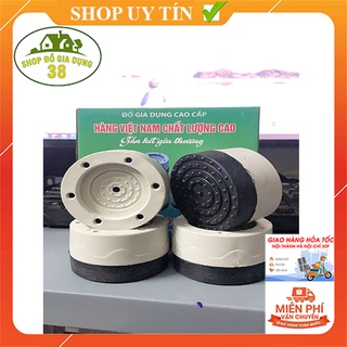 Chân máy giặt 4 miếng cao cao su cao cấp chống ồn chống rung