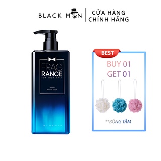 Sữa Tắm Nam BLUEMAN Hương Ocean Sảng Khoái Mát Lạnh Thơm Cực Lâu Trên Da 500ml BM01