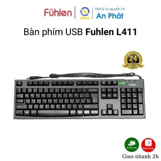 Bàn phím Fuhlen L411 Đen