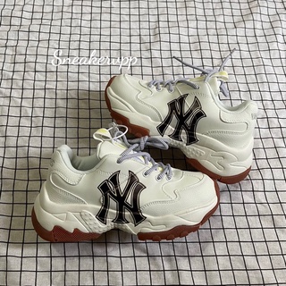 [Full box] giày MLB NY đế nâu cao cấp