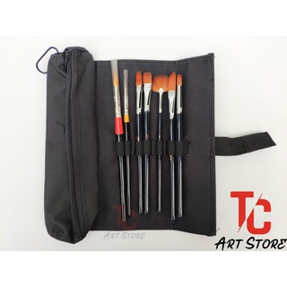 [ Tc Art ] Túi Đựng Cọ Vẽ, Bút Chì Dạng Cuộn