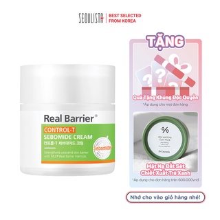 Kem dưỡng ẩm làm dịu REAL BARRIER Control-T Sebomide Cream